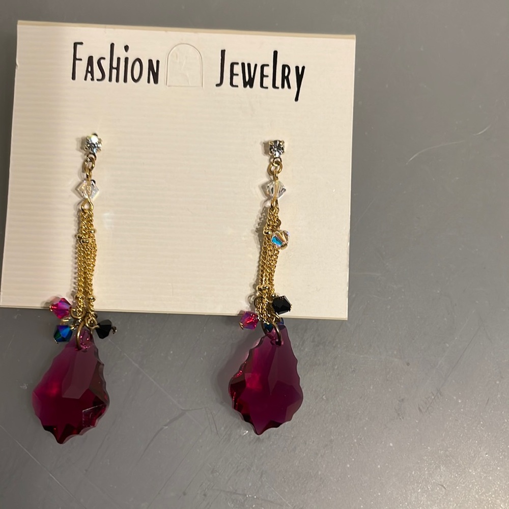 Long earrings